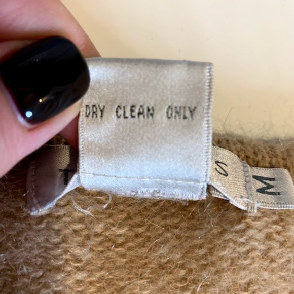 Tweeds Vintage Mohair Sweater w/ Ruffle Trim - M - Picture 5 of 5